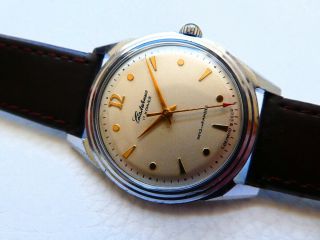 Elegant Very rare Vintage 1MChZ STOLICHNIE Men ' s dress watch from 1950 ' s years 3