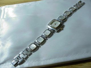 Ladies Sterling Silver & M.  O.  P Ecclissi Watch