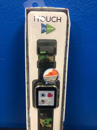 Itouch Play Zoom Kids 4,  Digital Games Camera Watch Camo A16