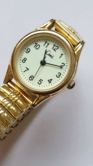 Limit Ladies Green Dial Gold Expanding Bracelet Watch Rrp £17.  99