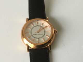 Ladies Women’s Marc Jacobs Mj1450 Rose Gold Quartz Watch,  Needs Battery