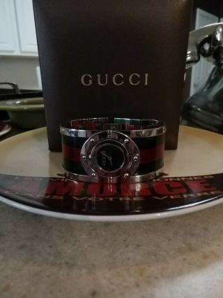 Gucci Twirl - Pre - Owned Red/green - Exl.  Cond.  Wrist Watch For Women