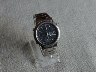 Seiko Quartz Chronograph Alarm Watch – 7t32 - 6a7w