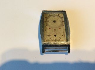 Art Deco Sapho Doctors Watch Rare Vintage For Spares Or Repairs