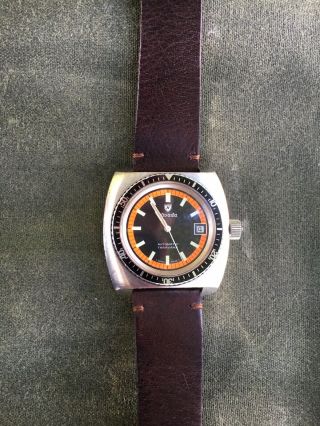 Vintage Nivada Taravana Diver Watch,  Eta 2783
