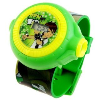 Reloj De Pulsera Para Niño Ben 10 Watch.  Con Luz Proyectora.  A435
