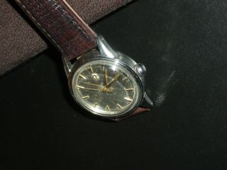 Rare 1950 - 51 Mid Size Mens Omega Cal 231 Watch 15j Stainless Steel W/orig.  Box.