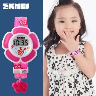 Children Girls Wrist Watch Flower Digital Cute Lovely For Kids As Gift Uk