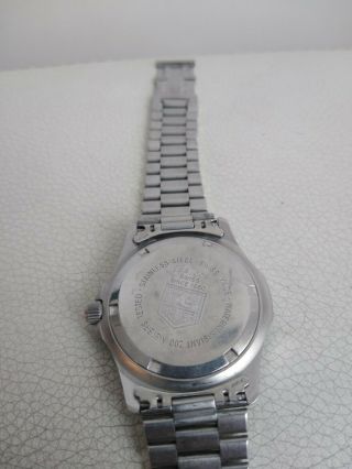 RARE Tag Heuer 2000 vintage 954.  006 200mtS 100 SWISS MADE QUARTZ COLLECTIBLE 7