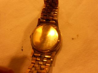 Vintage man ' s Croton Nivada Grenchen automatic wristwatch 4