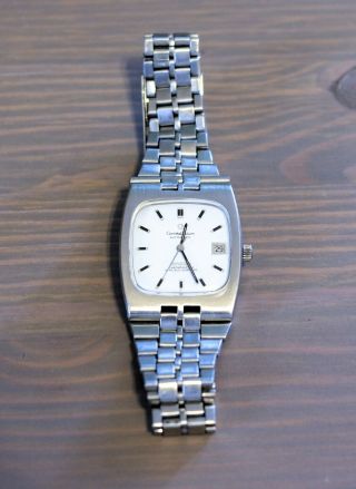 Vintage Omega Constellation Swiss Automatic Chronometer Date Square Watch