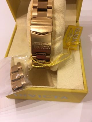 Invicta 9010 40 mm Men ' s Wrist Watch - Gold - Automatic 4