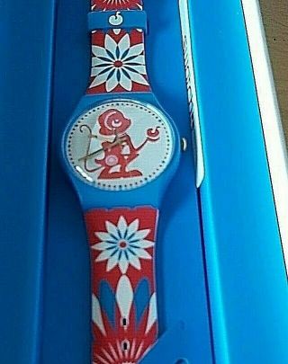 Chinese Year 2016 Special Swatch Watch Lucky Monkey Suoz203
