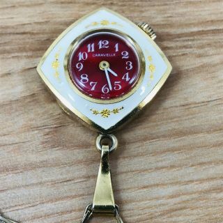 Vintage Caravelle Pendant Watch Swiss Made