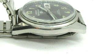 Vintage SEIKO Sportsmatic 21 Jewel Automatic Men ' s Watch 6619 8060 Vietnam era 4