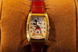Vintage Seiko Mickey Mouse Watch 2k02 - 5019,  Disney 60th Anniversary Mickey Watch