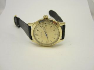 Vintage Wittnauer Automatic Wrist Watch Gold Filled Case 17jewels