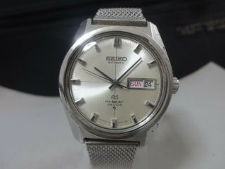 Vintage 1969 Seiko Automatic Watch [gs Hi - Beat 36000] 6146 - 8000 25j 36000bph