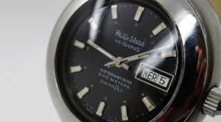 Philip Watch Jenny Caribbean 500 meters Vintage diving watch,  bracelet 5
