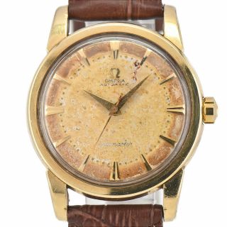 Auth Vintage Omega Seamaster Gold Plated Cal.  501 Automatic Men 