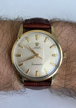 Vintage 1960s Omega Seamaster 14704 - 61 With Cal 591 Movement