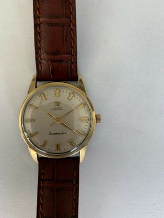 Vintage 1960s Omega Seamaster 14704 - 61 with cal 591 movement 3