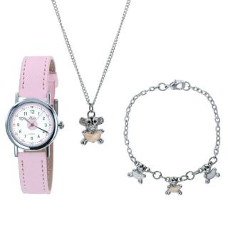 Relda Kids Teddy Bear Jewellery & Watch,  Necklace,  Bracelet Girls Gift Set Rel27