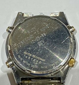 Vintage Men ' s Seiko watch model 7A38 - 7289 (A6) 4