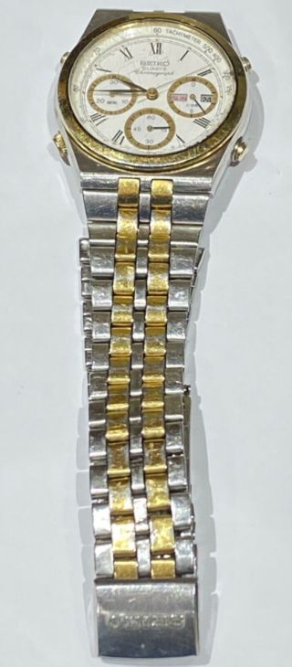 Vintage Men ' s Seiko watch model 7A38 - 7289 (A6) 6
