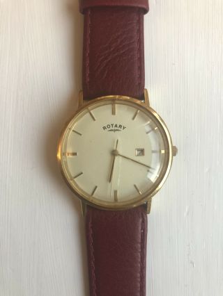 Men’s Mid - Size Rotary Dress Watch With Date