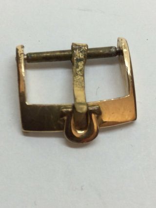 Vintage Gold Plated Omega Watch Buckle 16mm