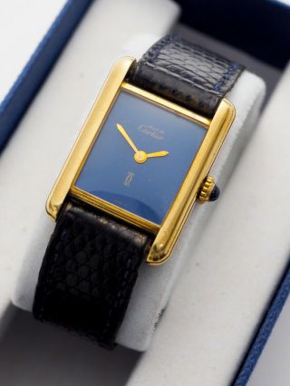 Must De Cartier Ladies Gold / Silver 925 Watch