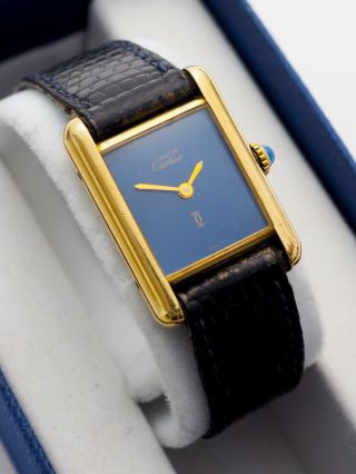 Must de Cartier Ladies Gold / Silver 925 Watch 2