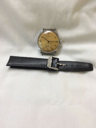 Vintage Cortebert Wrist Watch Mens T Quality Swiss Movement Cal.  534
