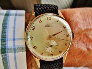 Thussy La Chaux De Fonds Very Rare Old/vintage Swiss Watch (eta)