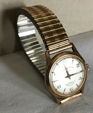 Men ' s Vintage Sully Special gold plated wrist watch 2