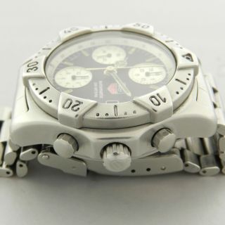 TAG HEUER AUTOMATIC 740.  306 VINTAGE CHRONOGRAPH WATCH 100 VALJOUX 7750 11