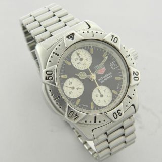 Tag Heuer Automatic 740.  306 Vintage Chronograph Watch 100 Valjoux 7750