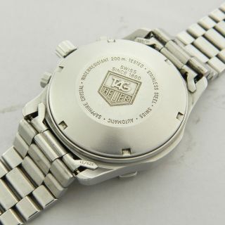 TAG HEUER AUTOMATIC 740.  306 VINTAGE CHRONOGRAPH WATCH 100 VALJOUX 7750 4