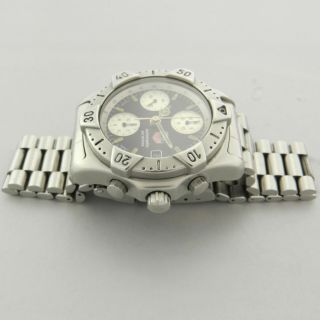 TAG HEUER AUTOMATIC 740.  306 VINTAGE CHRONOGRAPH WATCH 100 VALJOUX 7750 6