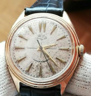 Gub Glashutte Old 1960 " S Germany Mechanical Wrist Watch - Cal.  60.  1