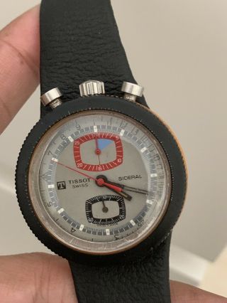 Ultra Rare Vintage Tissot Sideral Bullhead Watch