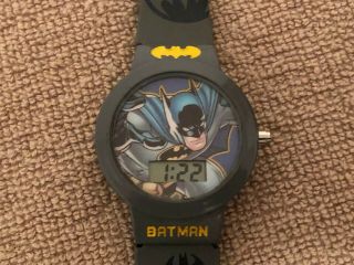 Batman Lcd Watch - Tm & Dc Comic 