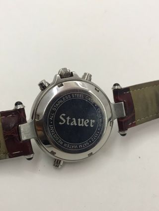 STAUER Graves 33 Men’s Multi Function 13372 Sun Moon Phase Automatic Watch 7
