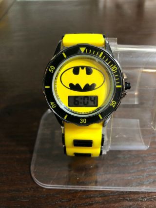 Batman Children’s Bat2242 Black Yellow Digital Watch 5