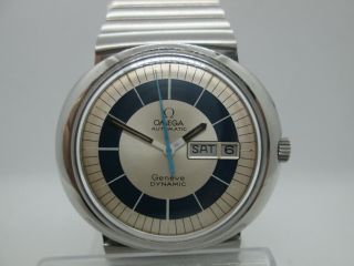 Vintage Omega Dynamic Geneve Cal.  750 Daydate Stainless Steel Automatic Menswatch