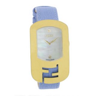 Fendi Chameleon Ladies Gold Tone Plated Stainless Quartz Watch F300434532d1