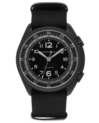 Hamilton Khaki Pilot Pioneer Date Aluminum Automatic Men’s Swiss Watch $1,  145