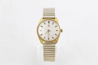 Vintage Gents Tissot Seastar Gold Tone Wristwatch Hand - Wind