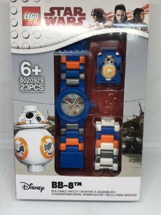 Lego Star Wars Bb8 Children’s Buildable Analog Watch Aa54